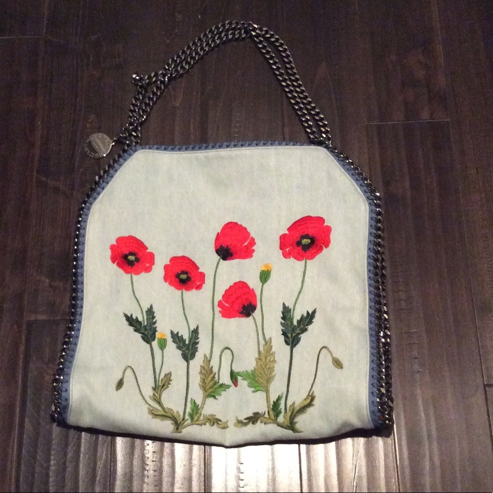Stella McCartney denim handbag